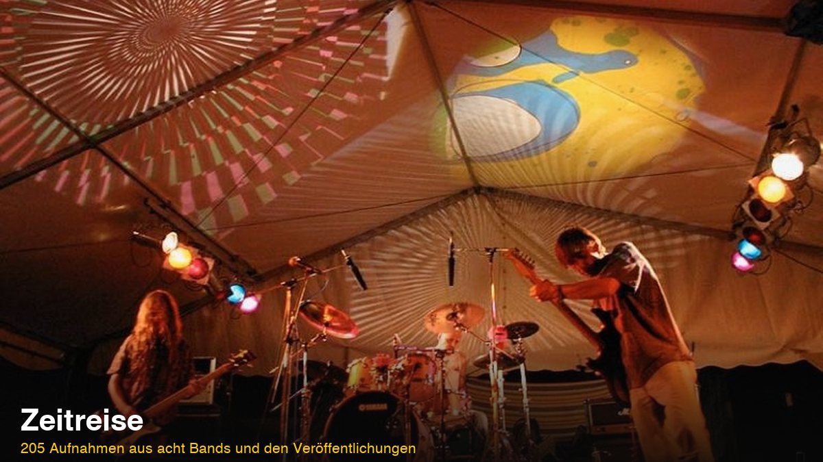 Vorschau auf die Zeitreise: Zone Six live auf einer Festivalb&uuml;hne